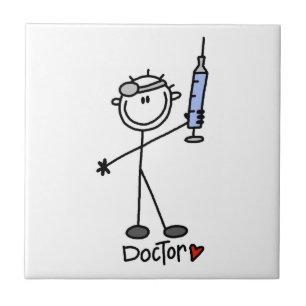 Basis Stokfiguur Dokter Tegeltje