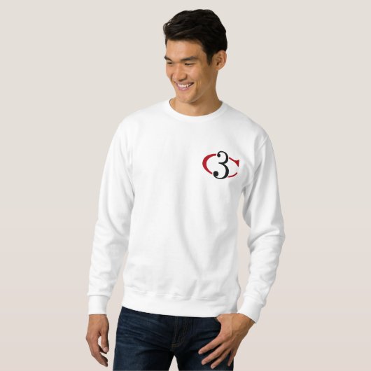 Basis Sweatshirt met C3-Logo (Voorkant volledig)