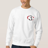 Basis Sweatshirt met C3-Logo (Voorkant)