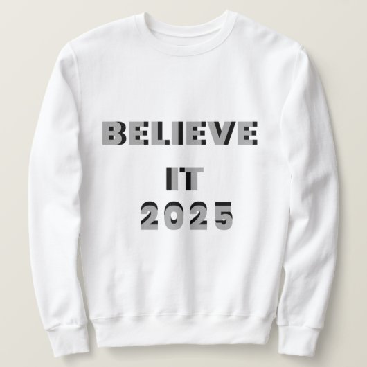 Basis Sweatshirt voor mannen (Design voorkant)