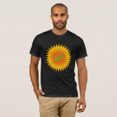 Basis T-shirt BIO zwart  SOLEIL BRASIL (Voorkant volledig)