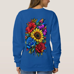 Basis T-shirt Bloemen