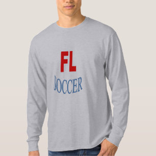 Basis T-shirt grijs FLORIDA SOCCER