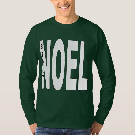 Basis T-shirt groen bos NOEL SPORT (Voorkant)
