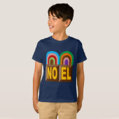 Basis T-shirt marine Design GATEAUX NOEL (Voorkant volledig)