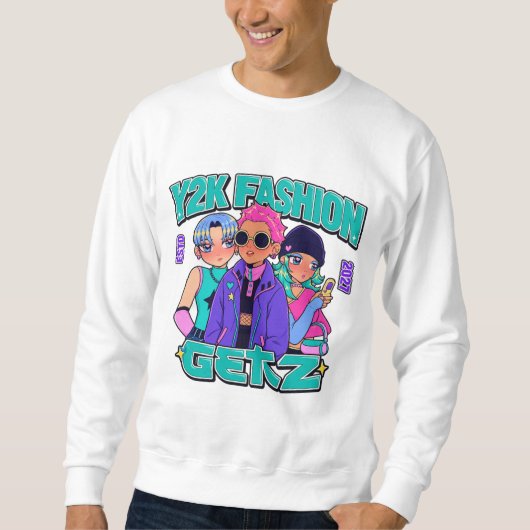 Basis T-shirt met capuchon (Voorkant)