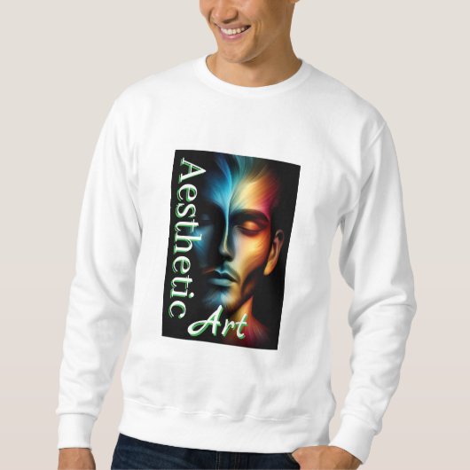 Basis T-shirt met capuchon voor heren (Voorkant)