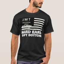 Basis T-shirt met donkere kleur