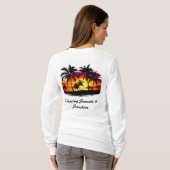 Basis T-shirt met lange mouwen (Achterkant volledig)