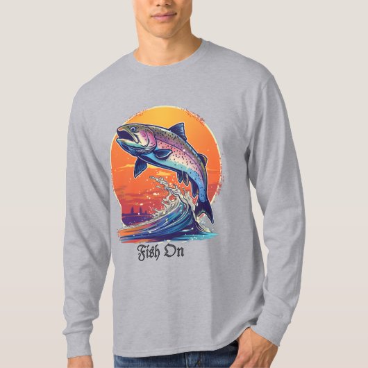 Basis T-shirt Met Lange Mouwen (Voorkant)