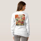 Basis T-shirt met lange mouwen (Achterkant volledig)