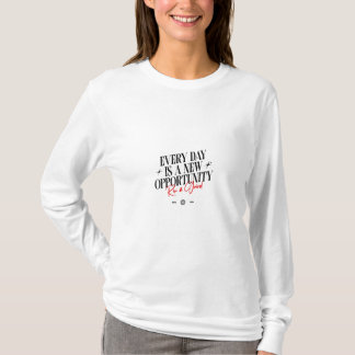 Basis T-shirt met lange mouwen