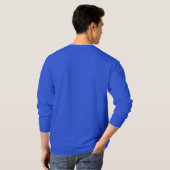 Basis T-shirt met lange mouwen (Achterkant volledig)