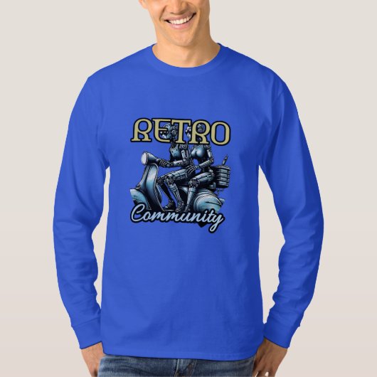 Basis T-shirt met lange mouwen (Voorkant)