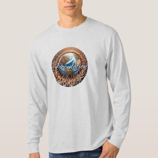 Basis T-shirt met lange mouwen (Voorkant)
