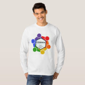 Basis T-shirt met lange mouwen (Voorkant volledig)