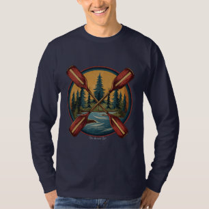Basis T-shirt met lange mouwen voor heren