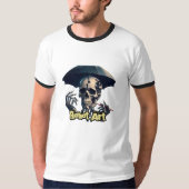 Basis T-shirt met ronde hals voor heren (Voorkant)