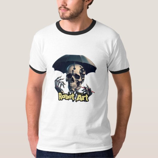Basis T-shirt met ronde hals voor heren (Voorkant)