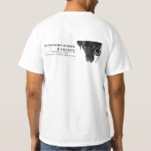 Basis T-shirt met Tucker op de rug (Achterkant)