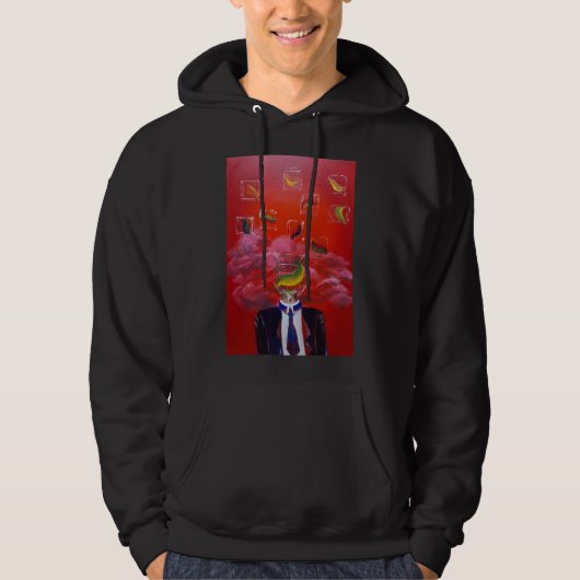 Basis T-shirt voor heren (Voorkant)