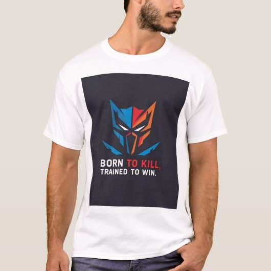 Basis T-shirt voor heren (Voorkant)