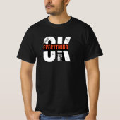 Basis T-shirt voor heren (Voorkant)