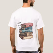 Basis T-shirt voor heren (Achterkant)