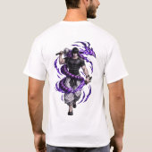 Basis T-shirt voor heren (Achterkant)