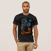 Basis T-shirt voor heren (Voorkant volledig)