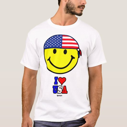 Basis T-shirt voor heren (Voorkant)