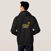 Basis T-shirt voor heren (Achterkant volledig)