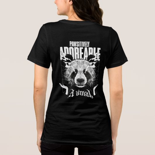 Basis T-shirt voor heren (Achterkant)