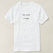 Basis T-shirt voor heren (Design voorkant)