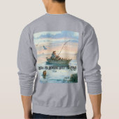 Basis T-shirt voor heren  (Achterkant)