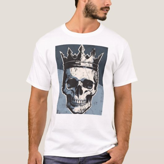Basis T-shirt voor heren (Voorkant)
