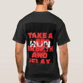 Basis T-shirt voor heren (Achterkant)