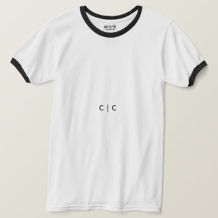Basis T-shirt voor heren