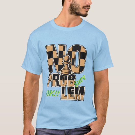 Basis T-shirt voor heren (Voorkant)