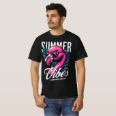 Basis T-shirt voor heren (Voorkant volledig)