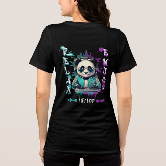 Basis T-shirt voor heren (Achterkant)