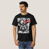 Basis T-shirt voor heren (Voorkant volledig)