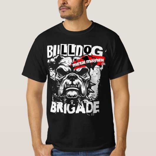 Basis T-shirt voor heren (Voorkant)
