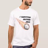 Basis T-shirt voor heren (Voorkant)