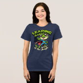 Basis T-shirt voor heren (Voorkant volledig)