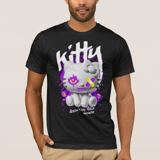 Basis T-shirt voor heren (Voorkant)