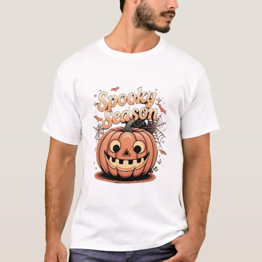 Basis T-shirt voor heren (Voorkant)