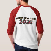 Basis T-shirt voor heren (Achterkant)