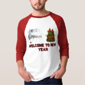Basis T-shirt voor heren (Voorkant)
