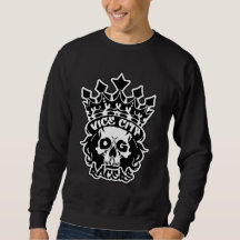 Basis T-shirt voor heren met King Skull-logo